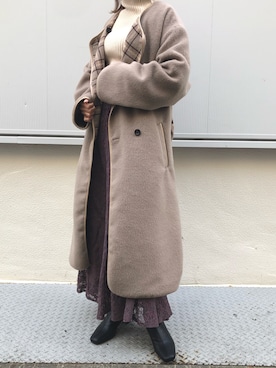 おまいさん（レディース・152cm）の冬コーディネート