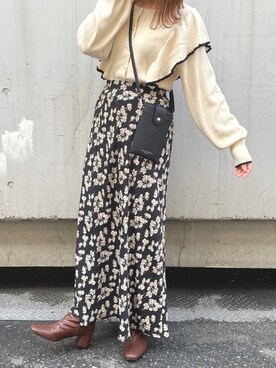 おまいさん（レディース・152cm）の冬コーディネート