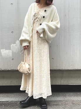 おまいさん（レディース・152cm）の冬コーディネート