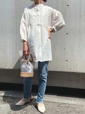 「152cm」｜「アイテム（その他シューズ）」を使った、おまいさん（レディース・152cm）の春コーディネート
