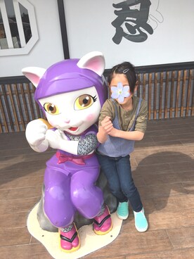 「アイテム（キャミソール）」を使った、MOMOさん（キッズ・123cm）の春コーディネート