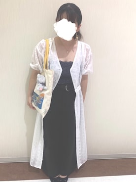 「ニコアンド」｜「アイテム（バレエシューズ）」を使った、ayaさん（レディース・156cm）の秋コーディネート