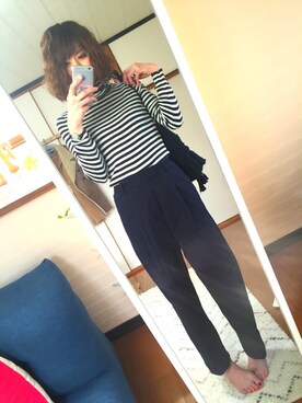 「MICKEY WATCH（ミッキーウォッチ）のアイテム」を使った、chan'makiさん（レディース・164cm）の春コーディネート