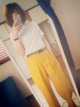 「OSORO（オソロ）のアイテム」を使った、chan'makiさん（レディース・164cm）の夏コーディネート