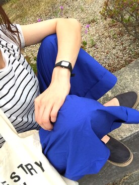 「OSORO（オソロ）のアイテム」を使った、chan'makiさん（レディース・164cm）の夏コーディネート