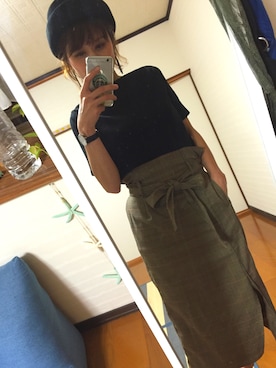 「タータンチェック」｜chan'makiさん（レディース・164cm）の秋コーディネート