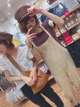 「OSORO（オソロ）のアイテム」を使った、chan'makiさん（レディース・164cm）の夏コーディネート