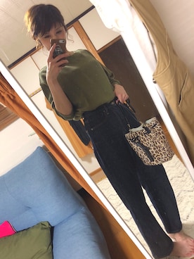 「LEOPARD（レオパード）のアイテム」を使った、chan'makiさん（レディース・164cm）の秋コーディネート