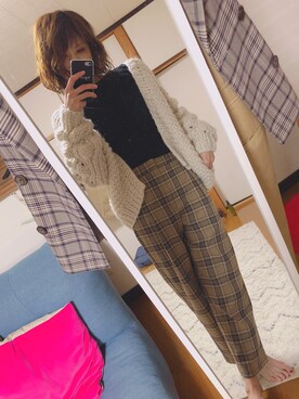 「アイラブCONVERSE」｜chan'makiさん（レディース・164cm）の秋コーディネート