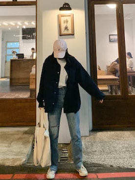 「IZZUE（イズゥー）のアイテム」を使った、MaoJiaさん（レディース・166cm）の冬コーディネート