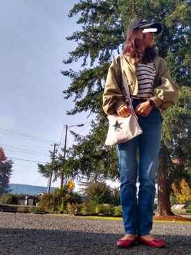 :Dromromさん（レディース・157cm）の秋コーディネート