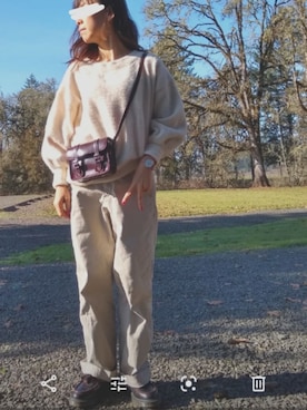 :Dromromさん（レディース・157cm）の冬コーディネート