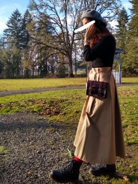 :Dromromさん（レディース・157cm）の冬コーディネート