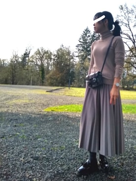 :Dromromさん（レディース・155cm）の冬コーディネート