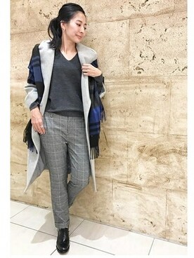 N.Sさん（レディース・167cm）の冬コーディネート