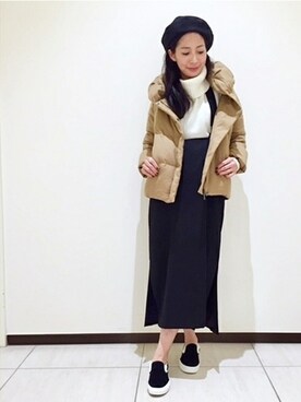 N.Sさん（レディース・167cm）の冬コーディネート