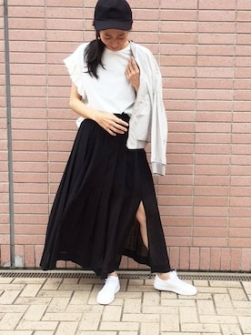 「JOURNAL STANDARD（ジャーナルスタンダード）のアイテム（ブルゾン）」を使った、N.Sさん（レディース・167cm）の春コーディネート