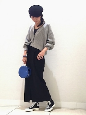 N.Sさん（レディース・167cm）の秋コーディネート