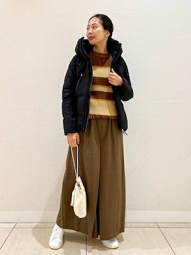 「DESCENTE ALLTERRAIN（デサント　オルテライン）のアイテム（ジャケット/アウター）」を使った、N.Sさん（レディース・167cm）の秋コーディネート