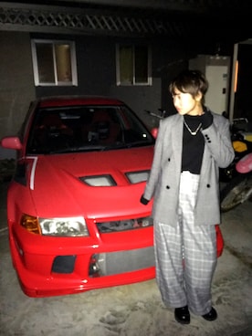 FBKさん（レディース・160cm）の冬コーディネート