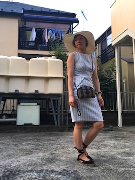 FBKさん（レディース・160cm）の夏コーディネート