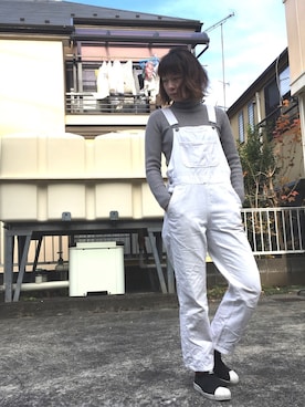 「adidas（アディダス）の【adidas】 オリジナルス スーパースタースリッポン[Superstar Slip On W]◆（スリッポン）」を使った、FBKさん（レディース・160cm）の冬コーディネート