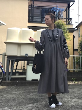 「adidas（アディダス）の【adidas】 オリジナルス スーパースタースリッポン[Superstar Slip On W]◆（スリッポン）」を使った、FBKさん（レディース・160cm）の春コーディネート