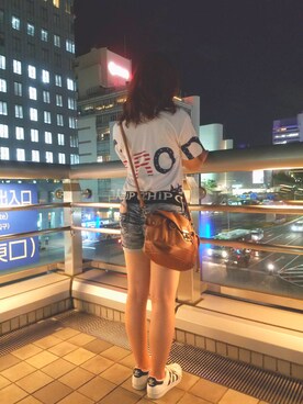 「RODEO（ロデオ）のアイテム」を使った、Maaaさん（レディース・161cm）の秋コーディネート