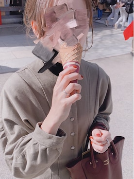 「THE SHINZONE（ザ　シンゾーン）のアイテム（ワンピース/ドレス）」を使った、ささん（レディース・158cm）の春コーディネート
