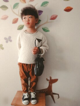 aoさん（キッズ・110cm）の秋コーディネート