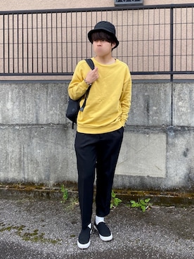 「UNIQLO（ユニクロ）の50色ソックス（消臭機能付き）（ソックス/靴下）」を使った、コウスケさん（メンズ・168cm）の春コーディネート