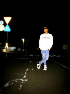 「FRESH.I.AM（フレッシュ.アイ.アム）のアイテム」を使った、あす松さん（メンズ・167cm）の秋コーディネート