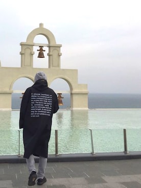 「vetements」｜「アイテム（ナイロンジャケット）」を使った、jayjoonkimさん（メンズ・177cm）の春コーディネート
