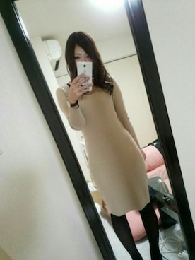 ゆうなさん（レディース・165cm）の冬コーディネート