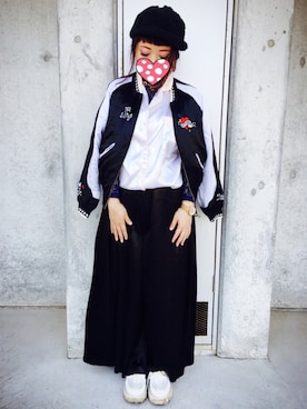 「RNA（アールエヌエー）のアイテム（その他アウター）」を使った、judieさん（レディース・148cm）の秋コーディネート