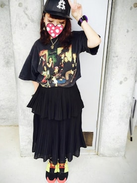 「ラブ＆ピース2016」｜「アイテム（その他）」を使った、judieさん（レディース・148cm）の秋コーディネート