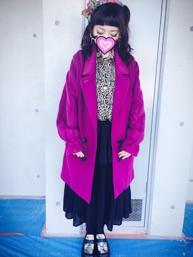 「RNA」｜「アイテム（その他アウター）」を使った、judieさん（レディース・148cm）の春コーディネート