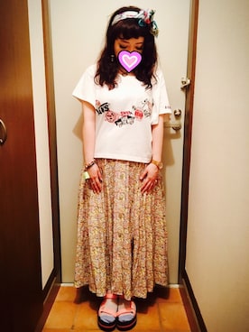 「オリジナル」｜「アイテム（財布/小物）」を使った、judieさん（レディース・148cm）の春コーディネート