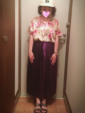 「RNA」｜「アイテム（アナログ腕時計）」を使った、judieさん（レディース・148cm）の夏コーディネート