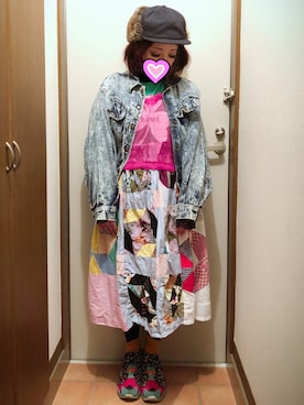 judieさん（レディース・148cm）の冬コーディネート