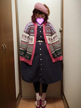 「カオリノモリ」｜「アイテム（食器/キッチン）」を使った、judieさん（レディース・148cm）の冬コーディネート
