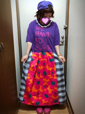「RNA」｜「アイテム（アナログ腕時計）」を使った、judieさん（レディース・148cm）の春コーディネート