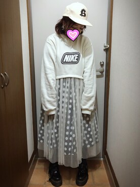 「RNA」｜「アイテム（その他シューズ）」を使った、judieさん（レディース・148cm）の春コーディネート