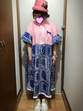 「RNA」｜「アイテム（アナログ腕時計）」を使った、judieさん（レディース・148cm）の夏コーディネート