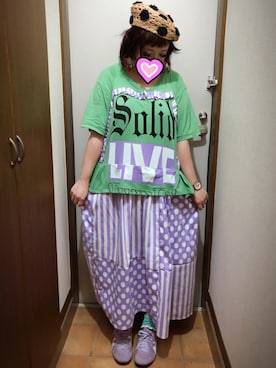 「RNA」｜「アイテム（アナログ腕時計）」を使った、judieさん（レディース・148cm）の夏コーディネート