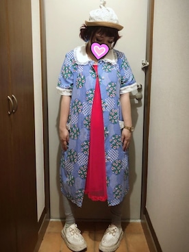 「RNA」｜「アイテム（アナログ腕時計）」を使った、judieさん（レディース・148cm）の夏コーディネート