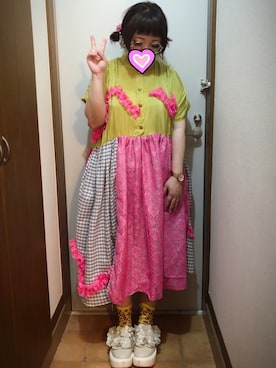 「RNA」｜「アイテム（アナログ腕時計）」を使った、judieさん（レディース・148cm）の秋コーディネート