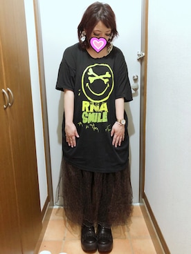 「RNA」｜「アイテム（アナログ腕時計）」を使った、judieさん（レディース・148cm）の秋コーディネート