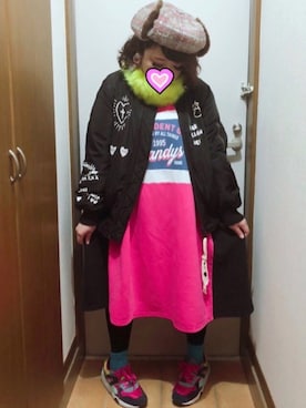 「アイテム（ブルゾン）」を使った、judieさん（レディース・148cm・30代）の冬コーディネート