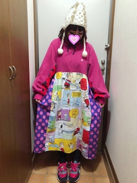 judieさん（レディース・148cm）の冬コーディネート